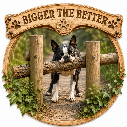 bigger the better dog character