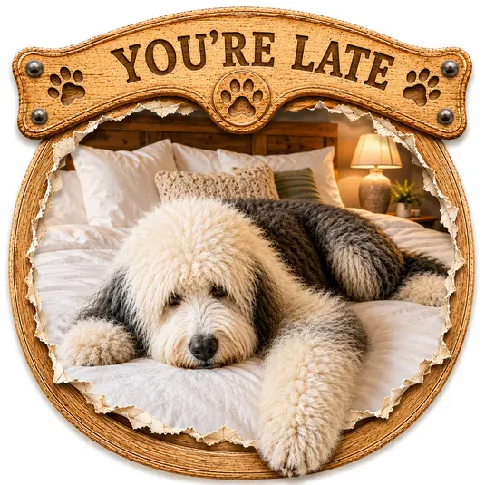 you are late dog Character